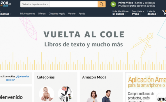Tienda online Amazon